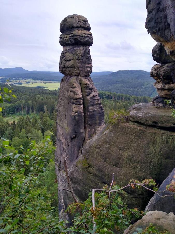 Ferienwohnung Schlesinger Hohnstein Luaran gambar